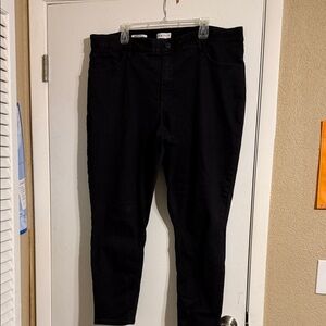 Ava & Viv High-Rise Black Skinny Jeans